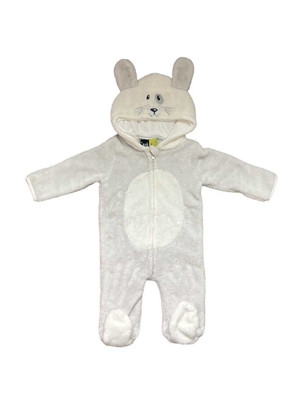 Baby Bunny Halloween Costume Bunting Suit/Overall/ One Piece Size 3-6 months